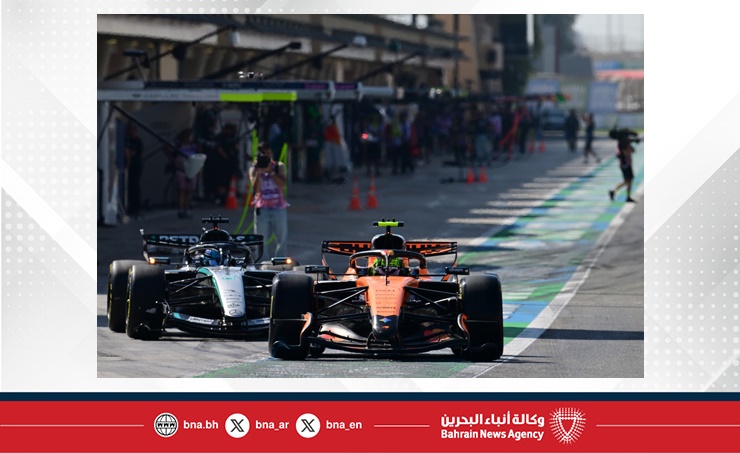 أنتونيللي يضمن استمرار مرسيدس في الصدارة في اليوم الثاني من تجارب البحرين الثانية